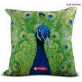 Sublimated Silken Throw Cushion